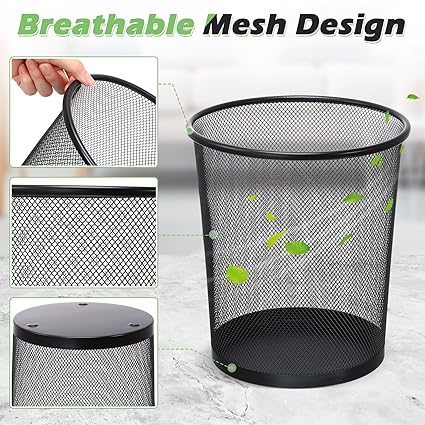 Mesh Waste Basket Mesh Garbage Bin