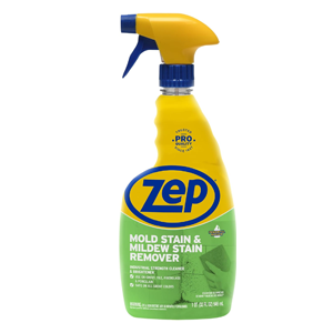 Zep Mold Stain and Mildew Stain Remover Experience the Power of our Professional Strength No-Scrub Formula